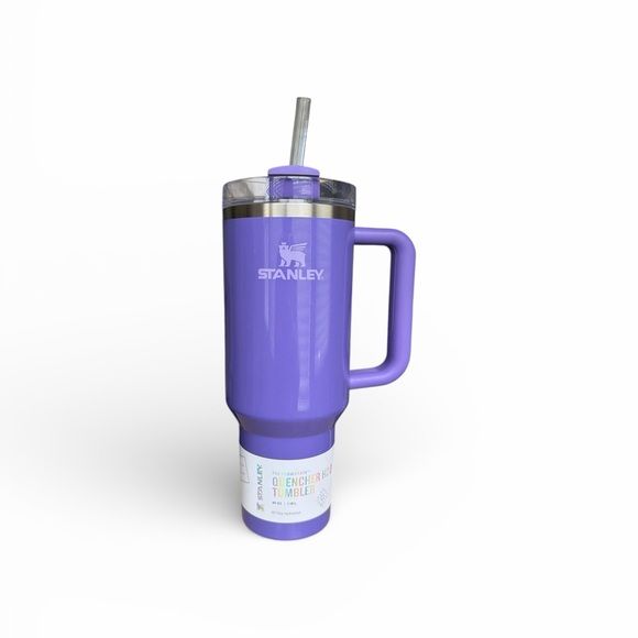 Stanley Other - Stanley Dahlia Shimmer the Quencher H2.0 40oz Lavender Tumbler and Straw